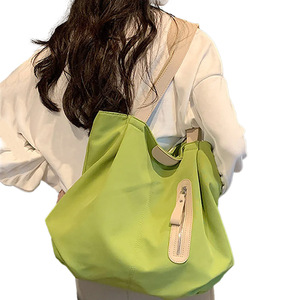 Luxury Vintage Women's Cowhide PU <b>Canvas</b> <b>Handbags</b> Unisex Genuine Cowhide PU <b>Canvas</b> Hand Bags with Zipper Closure and Two Straps - Product Image 5