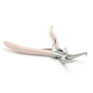 Alicates Profesionales de Alta Calidad para Extensiones de Cabello con Anillos Micro de Acero Inoxidable en Oro Rosa y Agarre Ergonómico - Product Image 3