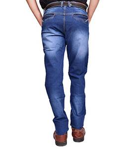 Pantalones Vaqueros de Mezclilla Ajustados y Elásticos de Estilo Clásico para Negocios, Fabricados en Bangladesh, Venta al Por Mayor Personalizada OEM - Product Image 1