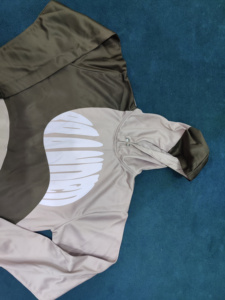 Survêtements de sport souples pour hommes, ensemble de jogging 2 pièces avec logo, ensemble de survêtements de sport à sublimation grande taille en molleton - Product Image 3