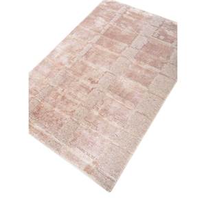 Alfombra Rectangular de Lana y Seda de Bambú Tejida a Mano, Color Beige Marrón, 10 mm de Grosor, Diseño Abstracto para Dormitorio, Modelo Aiwb-3034 - Product Image 2
