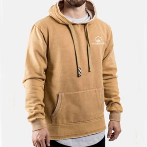 Sudaderas con capucha con lavado ácido y logotipo personalizado, sudaderas ligeras con lavado ácido en venta, sudaderas personalizadas para hombre - Product Image 3