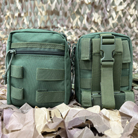 Sac de taille tactique, équipement d'urgence en plein air, sac d'aide à la survie, trousse de premiers soins tactique camouflage