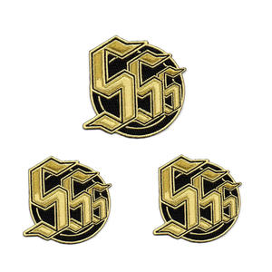 Logotipo personalizado tejido hierro en parches bordados precio al por mayor hierro en parche parches bordados personalizados para ropa - Product Image 4