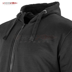 Sudadera con Capucha de Forro Polar para Hombre, Estilo Motero, Puños Acanalados, Ignífuga, Transpirable y Ligera para Motociclismo - Product Image 2