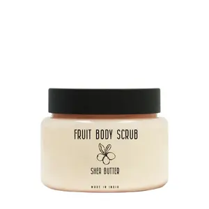 Oem Shea Butter Body Scrub Hydraterende Exfoliërende Scrub Lotion Diepe Reinigende Cutin Verfijnen Poriën Scrub