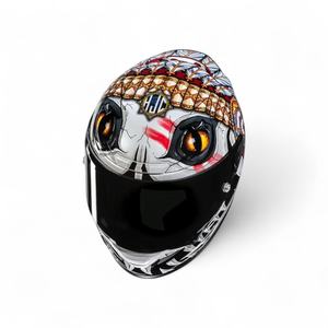 Casco Integrale Moto HJC RPHA 12 Classic con Doppia Visiera Flip-Up Design Predator Certificato DOT Nuovo - Product Image 2
