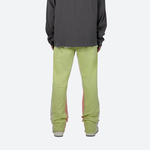 Haut décontracté droit hommes pantalons de survêtement 100% coton polaire tissu survêtement vêtements de rue piste personnalisable OEM haut Hip Hop - Product Image 4