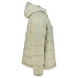 Custom Nylon Polyester Zip up Warm <b>Hoodie</b> Outerwear Lightweight Padded <b>Quilted</b> Puff Bubble Winter Puffer Jacket Men - Product Image 4