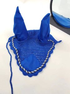 Cadeau de Noël équestre : Tapis de selle en peau de mouton anglaise douce et bonnet de selle en coton pour le dressage et le saut d'obstacles, pour l'équitation - Product Image 3