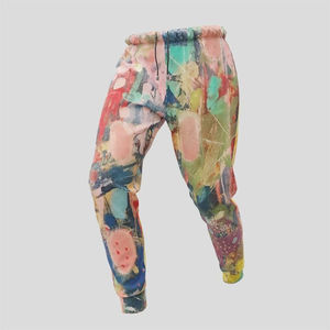Custom Fashion Men's Graffiti Print <b>Joggers</b> Colorful Abstract Art Streetwear <b>Slim</b> Fit Sweatpants Casual Hip Hop Trousers 2026 - Product Image 3