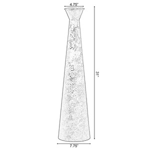 Ensemble de 3 Vases au design unique Vases multifonctionnels fabriqués à la main, parfaits pour la table à café ou le couloir. - Product Image 2