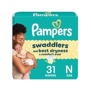 Pañales para Bebé Pamper Swaddlers de Alta Calidad, Todos los Tamaños, Suaves con la Piel, a Prueba de Fugas, Absorbentes, para Uso Diario - Product Image 2