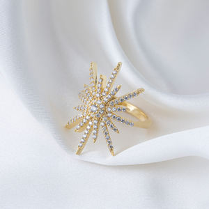 Nouvelle pierre de Zircon brillante à la mode, vente en gros, bijoux en argent Sterling 925 faits à la main - Product Image 3