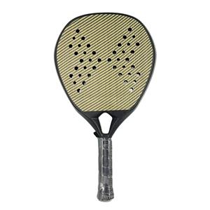 Raquette de padel professionnelle en fibre de carbone avec noyau en EVA |   Raquette de padel Diamond Round Teardrop |   Raquette de padel personnalisée avec logo OEM - Product Image 1