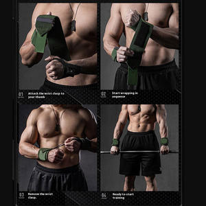 High Quality Adjustable <b>Wrist</b> <b>Support</b> Multi-Color Custom Heavy Duty <b>Gym</b> Fitness Weightlifting Wraps Hot Sale <b>Wrist</b> Wrap - Product Image 5