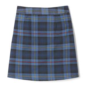 กระโปรงและชุดเดรสสำหรับผู้หญิงกระโปรงนักเรียนลายสก๊อตสีน้ำเงินเข้มสีแดงดีไซน์ตามสั่งฟรี - Product Image 2