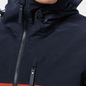Veste Softshell légère à fermeture éclair la plus vendue pour hommes Logo personnalisé Équipement d'extérieur coupe-vent - Product Image 4
