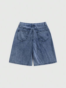 Shorts en jean d'été de haute qualité en gros personnalisés, jeans pour hommes, pantalons courts pour hommes, jeans skinny, shorts pour hommes, service OEM personnalisé - Product Image 2