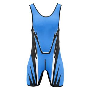 Combinaison de lutte personnalisée sublimée respirante pour hommes avec fermeture à pression, coupe ajustée, taille adulte, singlet léger pour hommes - Product Image 5