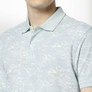 Polos bordados de manga corta de secado rápido para hombre, ropa de verano personalizada de talla grande para hombre, Polo liso vuelto - Product Image 3