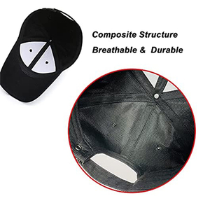 Chapeau de camionneur réglable en coton vintage unisexe à 5 panneaux Casquette de baseball imperméable et lavée en gros Couvre-chef unisexe - Product Image 3