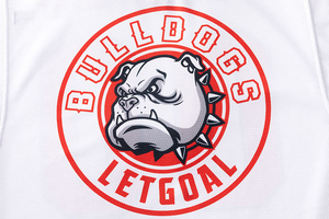 Diseño de poliéster de alta calidad Jersey de hockey sobre hielo Impresión por sublimación Logotipo bordado Jersey de hockey sobre hielo personalizado - Product Image 4