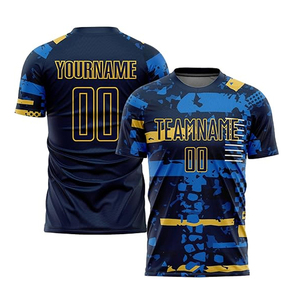 กางเกงขาสั้นระบายอากาศได้ดีวัสดุดีที่สุดเสื้อฟุตบอลเสื้อออกกำลังกายพิมพ์โลโก้ตามสั่ง - Product Image 6