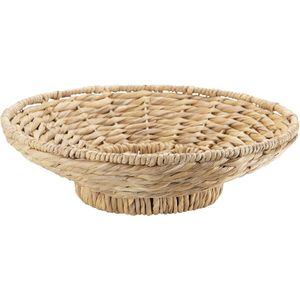 Cuenco decorativo de ratán para servir con acabado elegante, perfecto para cocina rústica o mesa de comedor, estilismo en casa - Product Image 1