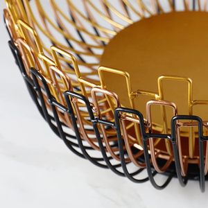 Cesta de frutas de metal de alta calidad, solución de almacenamiento decorativa hecha a mano para el hogar y la cocina, uso multiusos - Product Image 2