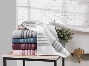 Cotton Organic Cotton Blended Jacquard <b>Towel</b> Soft Quick Dry Woven <b>Bath</b> Sheets & <b>Towel</b> <b>Set</b> Solid Color Rectangle for Home Travel - Product Image 5