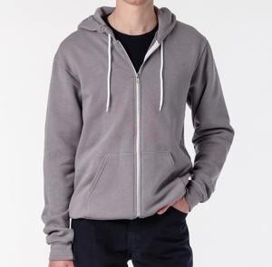 Sudadera con capucha de algodón 100% unisex, ropa de calle de alta calidad, diseño personalizable, estilo con cremallera, servicio OEM, técnicas teñidas lisas para invierno - Product Image 1