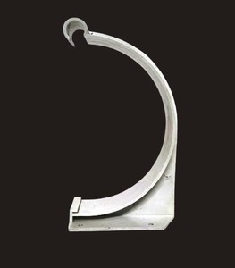 High Quality 170 mm PVC Rainwater Gutter Pipe Fitting Durable High-Strength Modern Design Plastic Building Material <b>Clamp</b> - Product Image 2