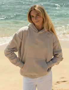 OEM Sweat à capuche de haute qualité pour femmes avec poche kangourou Sweat-shirt en polaire brodé avec logo personnalisé pour l'hiver - Product Image 3