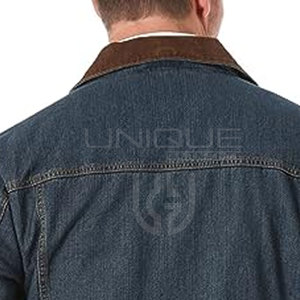 2025 ropa informal de Color sólido para hombre, Chaquetas vaqueras de invierno, chaqueta de calle, nueva moda, chaqueta vaquera cómoda para hombre - Product Image 5
