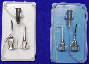 Simcoe Cánula Oftálmica Cirugía Catarata Irrigación/Aspiración Set G 18 & 23 - Product Image 3