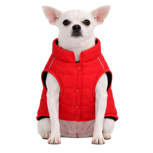 <b>Dog</b> Water Resistant <b>Jacket</b> Lightweight Winter Puffer Vest Warm Insulated Pet Clothing For Cold Seasons - Product Image 1