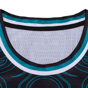 Uniformes de baloncesto reversibles de alta calidad con logotipo totalmente personalizado al por mayor nuevo diseño sublimación Último precio - Product Image 3