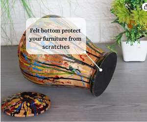 Colorful <b>Wooden</b> <b>Urns</b> <b>for</b> Adult Male and Female Cremation Memorial Decorative <b>Urns</b> <b>for</b> <b>Ashes</b> Funeral Caskets <b>for</b> Pets - Product Image 4