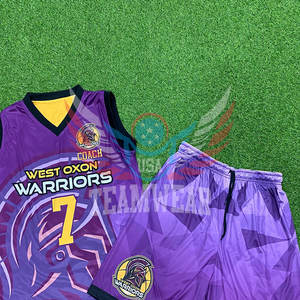 Conjunto de camiseta de baloncesto reversible de poliéster sublimado personalizado para hombre - Product Image 4