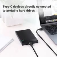 Kabel USB 3.0 Tipe-C ke Micro B 5Gbps Sinkronisasi Data untuk HDD/SSD Eksternal Dilindungi PVC PTE 0.3M/0.5M/1M Kategori Kabel Data