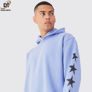 ชุดวอร์มแนววินเทจมีฮู้ดและกางเกงวอร์มสำหรับผู้ชายชุดวิ่งจ๊อกกิ้งแบบสองชิ้นพิมพ์ลายสกรีน DTG - Product Image 6