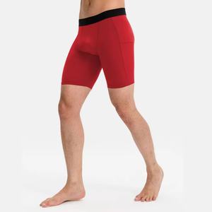 Livraison DDP prix d'usine en gros hommes Gym Shorts de course collants de Compression haute élastique Fitness hommes Sport ShortsDDP expédition - Product Image 2