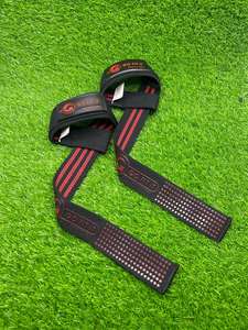 Sangle de levage en forme de 8, néoprène élastique antidérapant, bande de préhension sportive hautement extensible, réglable et légère pour l'haltérophilie - Product Image 2