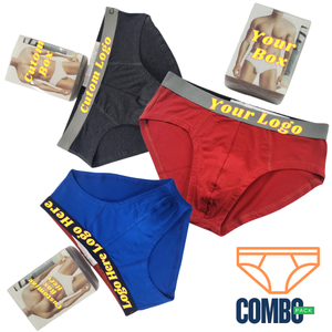 Calzoncillos Clásicos para Hombre 100% Algodón, ODM, Colores Sólidos Vibrantes, Ajuste Perfecto, Transpirables, de Secado Rápido, Cómodos, Elásticos, Antibacterianos - Product Image 2