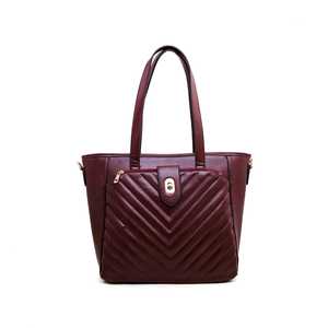 Bolso de hombro formal granate P54520 Bolsos promocionales elegantes - Product Image 3