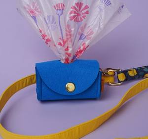 Bolsa de caca compacta, ligera, amarilla, lavable, ecológica, con diseño de gancho y hebilla trasera (estilo simple) - Product Image 3