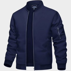 Veste universitaire réversible confortable en tissu tricoté Taille XL Fermeture à glissière et respirante avec caractéristiques imperméables et sans couture - Product Image 3