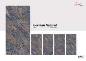 CARREAUX EN PORCELAINE À L'APPEARENCE DE GRANIT DE HAUTE QUALITÉ 600X1200 NATUREL ALLEMAND - Product Image 3