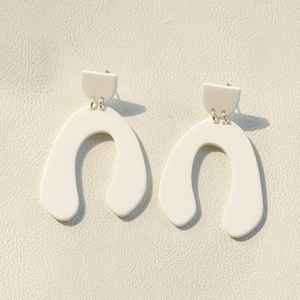 Conjunto de joyas de resina multicapa de moda para mujer, nuevo diseño de collar y pendientes con cuentas de cristal a la moda-8200 - Product Image 2